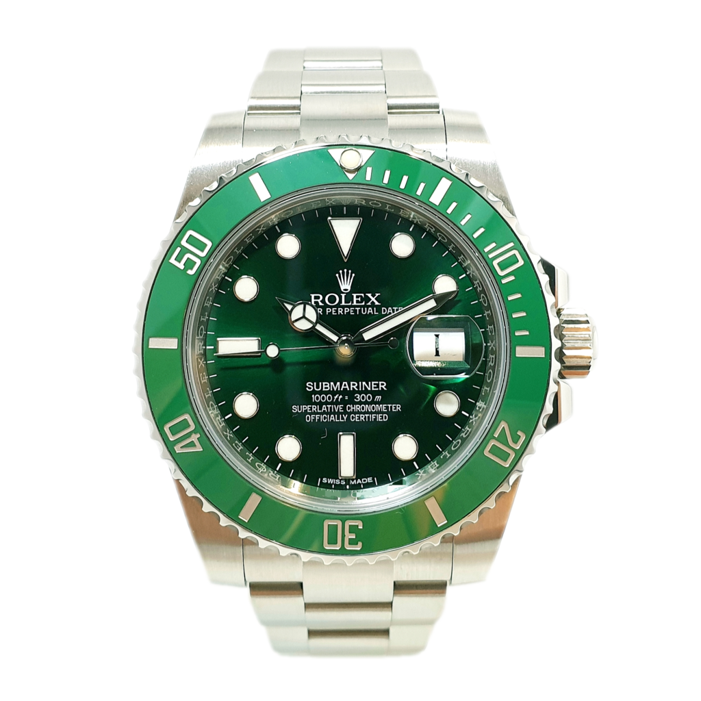 Rolex Oyster Perpetual Submariner Date Hulk Ref M116610LV 0002 Pre