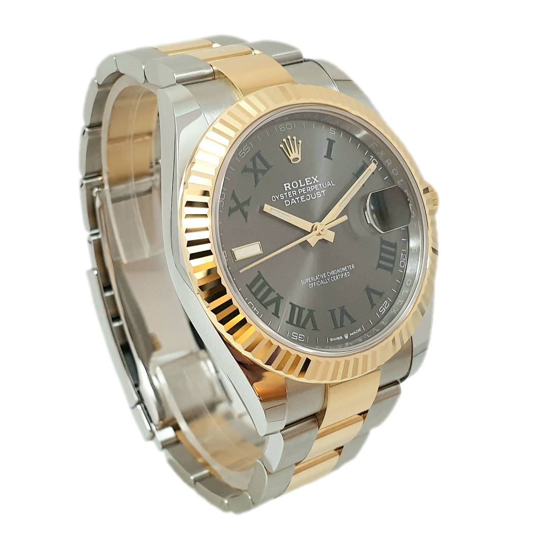 Rolex Datejust 41mm Ref. M126333 Steel and Gold "Wimbledon ...